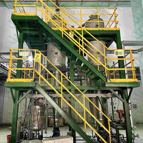 Double Effect raising Film Evaporator Double Effect raising Film Evaporator